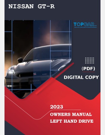 nissan gt-r 2023 owners manual